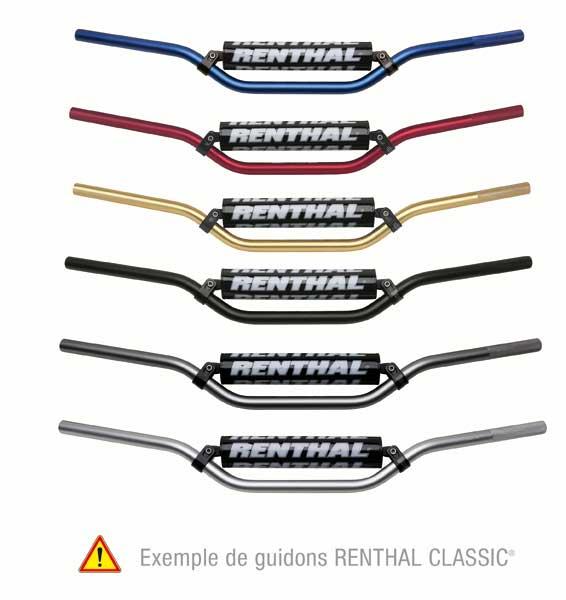 couleurs guidon renthal classic