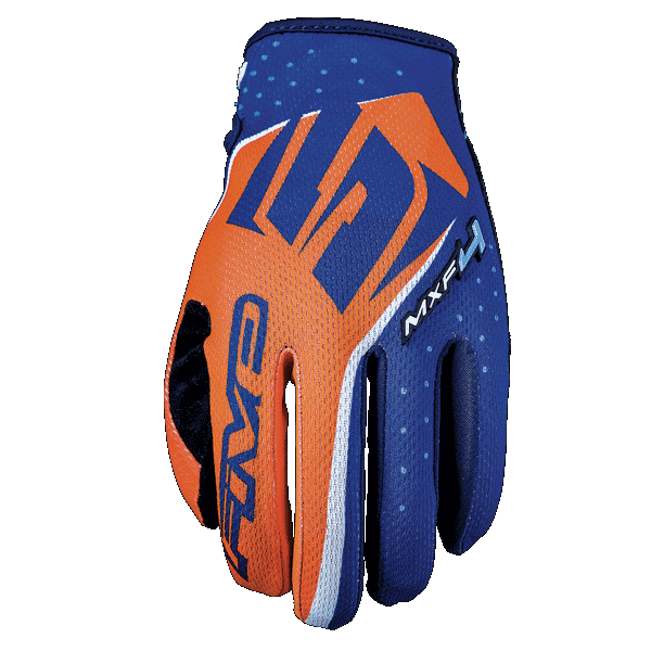 gants-motocross-enduro-five-gloves-mxf4-orange-face