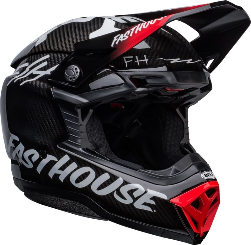 Casque BELL Moto-10 SPHERICAL-Fasthouse Privateer-Noir-Rouge-2